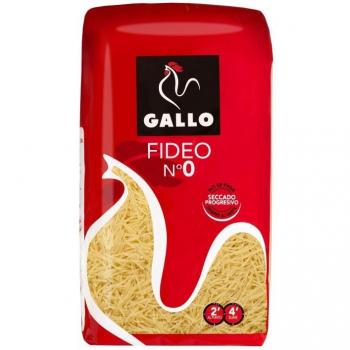 Fideos Gallo Número 0, 500 Gramos