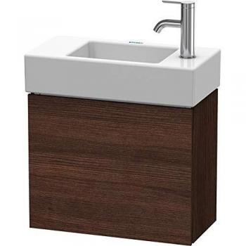 Mueble de baño suspendido Duravit L-Cube 48 x 24 cm, 1 puerta, color castaño oscuro