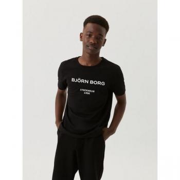 Björn Borg Borg Logo T-shirt Black, Size 158-164