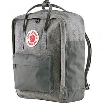 Fjällräven Kanken Re-Wool Pack, Granite Grey, F23330-027-One Size