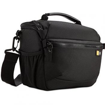 Bolsa para cámara DSLR Case Logic Bryker grande negra (25 x 16 x 18 cm, diseño robusto, protección contra impactos)