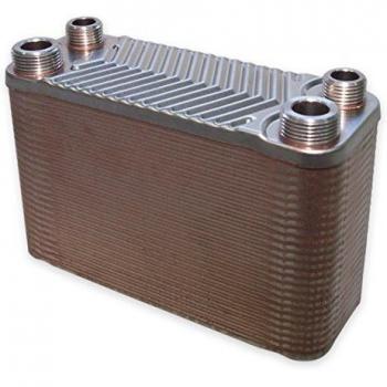 Intercambiador de Calor Térmico Hrale de Acero Inoxidable con 50 Placas, Máximo 90 kW