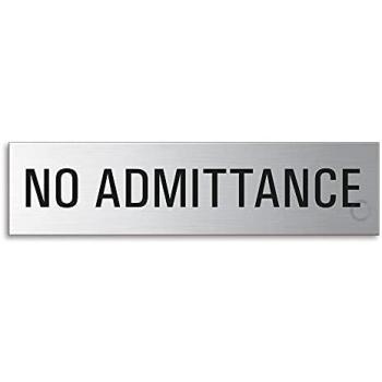 OFFORM I Señal / Placa en acero inox I 85x85 mm I Fumar I No.48140