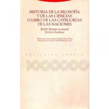 Historia De La Filosofía Y De Las Ciencias. O Libro De Las Categorías De Las Naciones: o Libro de las categorías de las naciones - Kitab Tabaqat al-umam