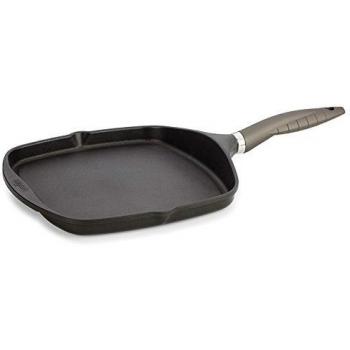 Valira 4194/15 Tecnoform - Plancha, 26 x 26 cm, color negro, MADE IN SPAIN
