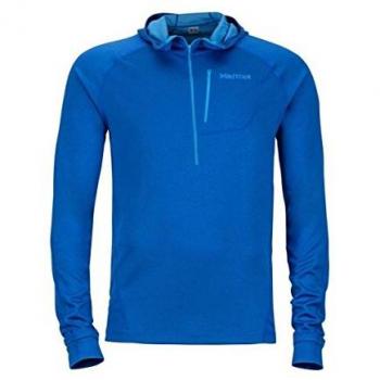 Marmot Indio de los Hombres 1/2 Cremallera Forro Polar Chaquetas, Hombre, Color Surf, tamaño Medium