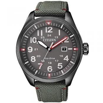 Reloj URBAN Eco-Drive hombre caja acero ip negro