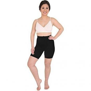 Pantalón Corto Micromasaje Anticelulitis Negro Talla XL Silver Wave