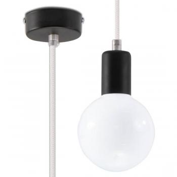 LEDBOX Lámpara de techo EDISON blanco, E27