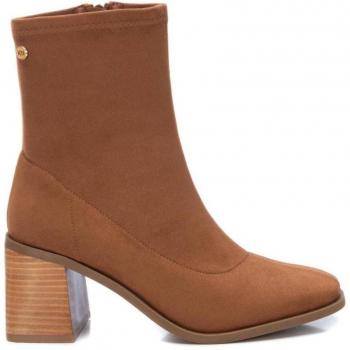 Botín con Tacón para Mujer XTI 141828 Color Camel - Estilo Sofisticado