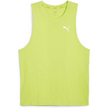 Camiseta de running Puma Favourite verde para hombre