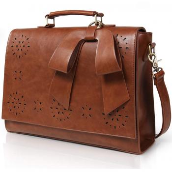 Lifewit Bolso Moderno Mujer Bolso de Hombro Mujer Bolsos Bandolera para Computadora Portátil, Bolsa de Mensajero de 14 pulgadas, de Oficina / Universidad / Bolsa de Viaje / Compras