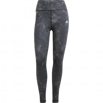 adidas Women's Essentials AOP Flower Tie-Dye Leggings - Black/S - Tight Fit