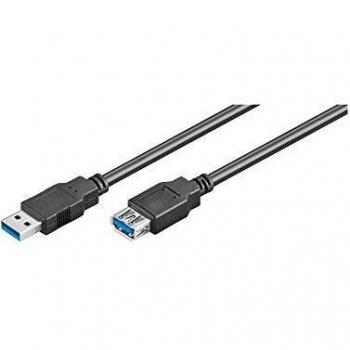Przedłużacz USB 3.0-1,8m czarny Goobay 93998