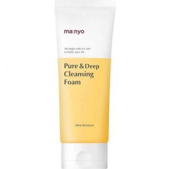 Manyo Factory Pure&Deep Cleansing Foam 100ml - Cream cleansing foam for deep cleansing, 100 ml