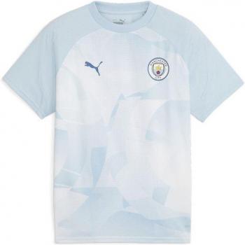 Manchester City Puma Pre Match Jersey - Blue - Kids