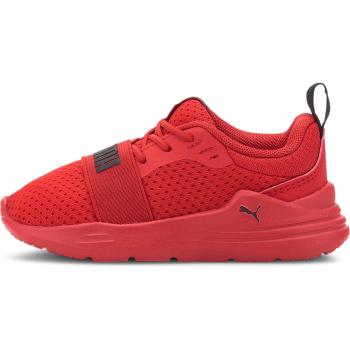 Puma Wired Run AC Children's Sneakers - High Risk Red/Puma Black