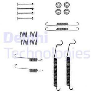 Kit de reparación de frenos automáticos DELPHI LY1336, incluye zapatas de freno y accesorios