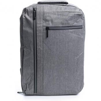 Mochila multi compartimento DAM para laptop de 17, adaptable a trolley, con toma USB externa oculta, dimensiones 30x14x42 cm