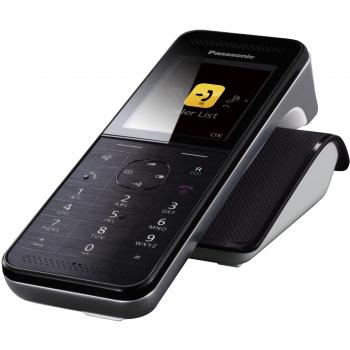 Panasonic KX-PRWA10EXW - Portátil Inalámbrico Digital Adicional, negro