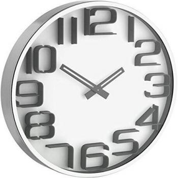 Reloj de pared TFA 60.3016.02 con diseño moderno y precisión alemana