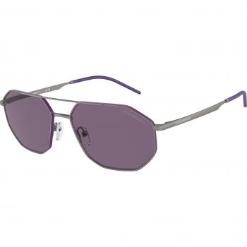 Emporio Armani EA2147 30031A Men's Sunglasses Gunmetal Size 58