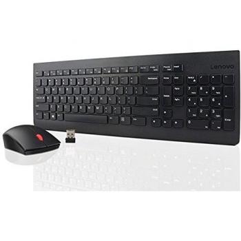 Combo Esencial Inalámbrico - Teclado y Ratón - 2.4 GHz - Inglés del Reino Unido - Negro