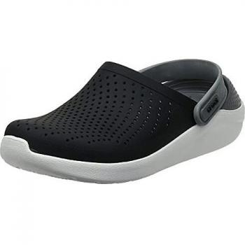Crocs LiteRide Clog U, Zuecos Unisex Adulto, Negro