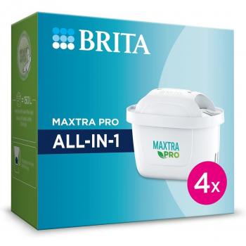 Brita Maxtra+ Pack de 4 Filtros para Jarra de Agua Filtrada