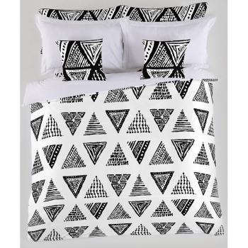 Funda nórdica Yaqui Negro 260 x 240 cm