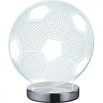 Lámpara de mesa LED Ball con luz ajustable 3000-6500K, 400lm, diseño en forma de balón