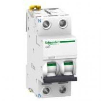 Schneider Electric A9F79650 Interruptor Automático Magnetotérmico Ic60N, 1P+N, 50A, Curva C