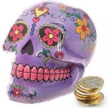 Hucha Calavera Día de los Muertos