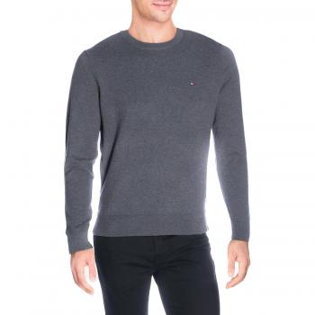 Jersey Tommy Hilfiger Compact C-Neck Gris