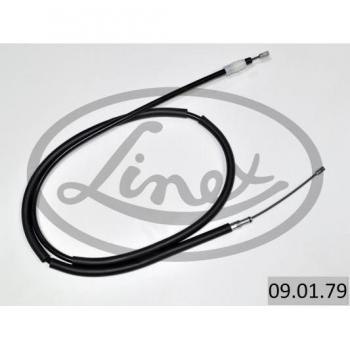 Cable de freno de estacionamiento LINEX 09.01.79 Izquierda