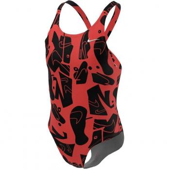 Bañador de natación Nike Fastback Rojo Niña