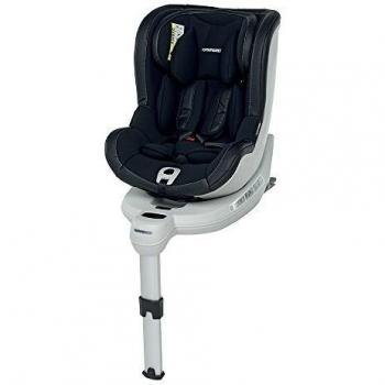 Foppapedretti Isokompass, Silla de coche grupo 0+/1 Isofix, Negro