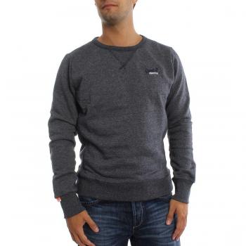 Superdry Jersey Men Naranja Label Crew Marina Grit azul XXL