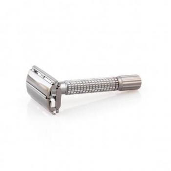 Epsilon Gun Metal Butterfly Safety Razor