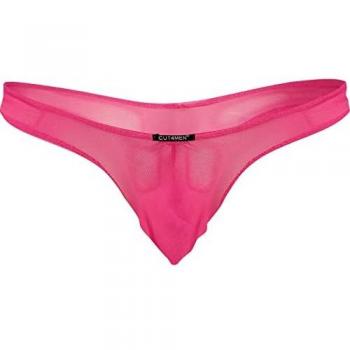 Cut4Men Tanga para hombre, fucsia, S