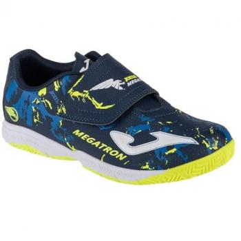 Zapatillas de fútbol sala Joma Megatron IC para junior en color azul modelo Mejs2403Inv, talla 29 EU