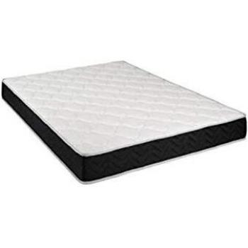 Colchón de Látex 80 Kg/m³ + Aertech 35 Kg/m³ con Alèse 100x200 cm, Espesor 20 cm, Flexible, 7 Zonas de Confort - Muy Transpirable