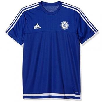 adidas CFC TRG JSY - Camiseta para hombre, color azul / blanco, talla XS