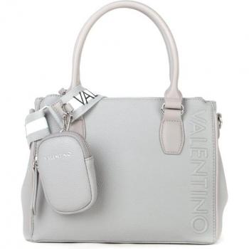 Valentino by Mario Valentino Gray Polyethylene Handbag with Removable Shoulder Strap, Female, ONE SIZE