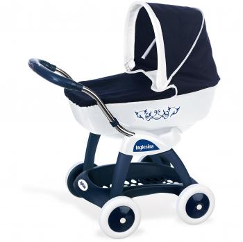 Smoby 7600251181 - Cochecito de bebé, Color Azul
