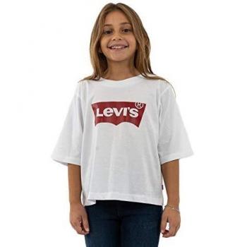 Camiseta Levi's de Niño en Blanco con Logo - Manga Corta