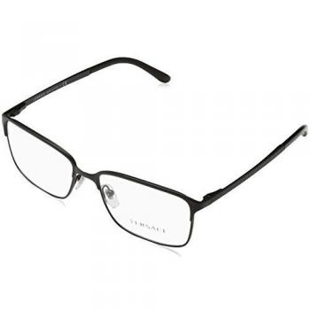 Versace 0Ve1232 Monturas de gafas, Matte Black, 54 para Hombre
