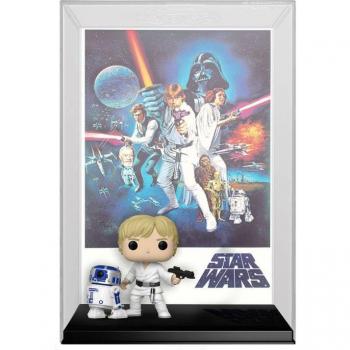 Funko POP! Star Wars: A New Hope - Movie Poster Luke Skywalker with R2-D2 Vinyl Figure