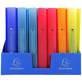 Exacompta 784962 - Carpeta de polipropileno, A4, multicolor