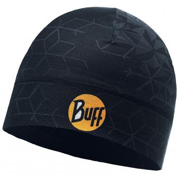 Buff Helix Microfibra Una Capa Gorro, Unisex Adulto, Negro, Talla Única